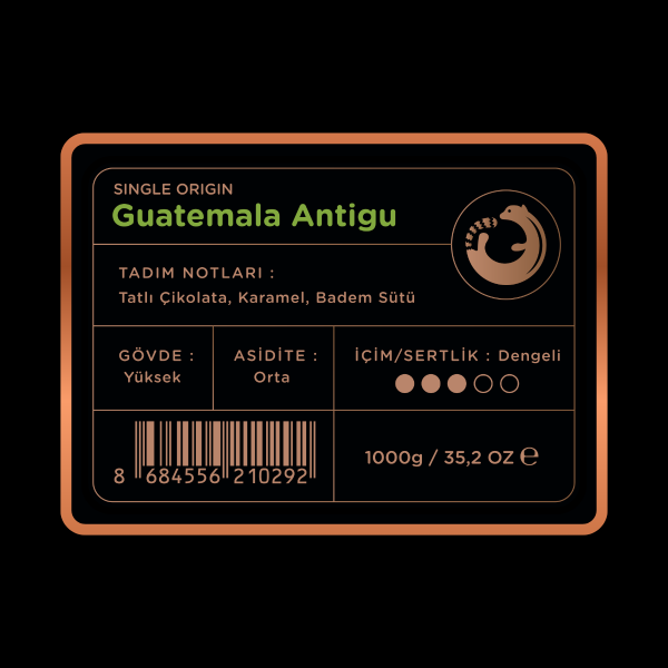 Luwacof Guatemala Antigua Yöresel Kahve 1000 gr.