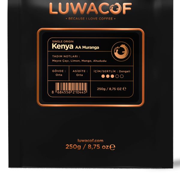 Luwacof Kenya AA Muranga Yöresel Kahve