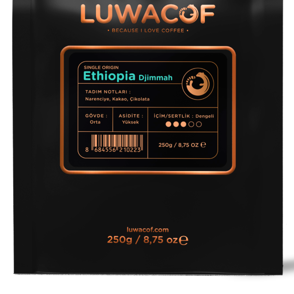 Luwacof Ethiopia Djimmah Yöresel Kahve