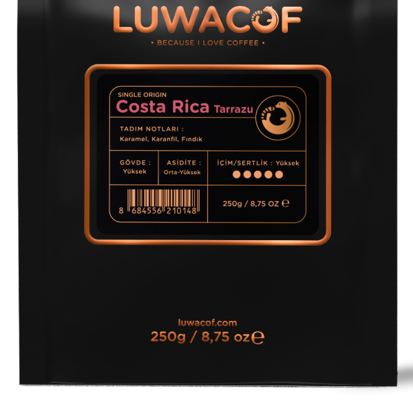 Luwacof Costa Rica Tarrazu Yöresel Kahve 250 gr.