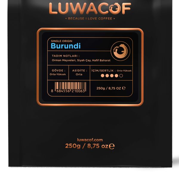 Luwacof Burundi Yöresel Kahve 250 gr.
