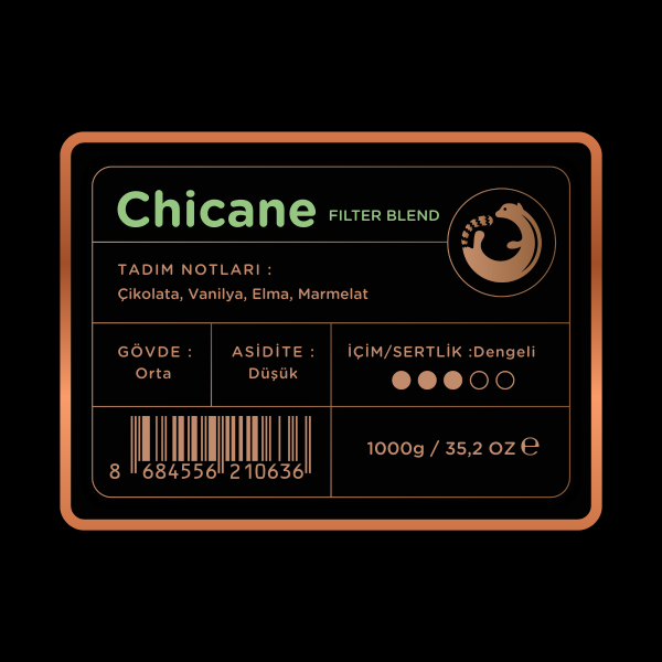 Luwacof Chicane Filter Blend Kahve 1000 gr.