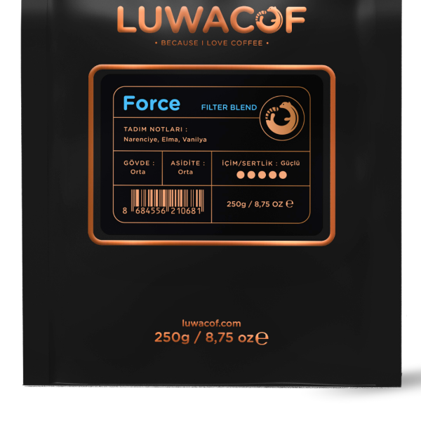 Luwacof Force Filter Blend Kahve