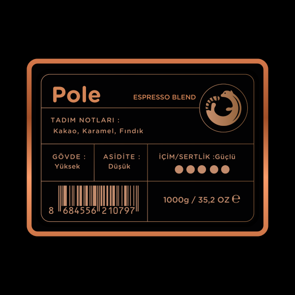 Luwacof Pole Espresso Blend Kahve 1000 gr.
