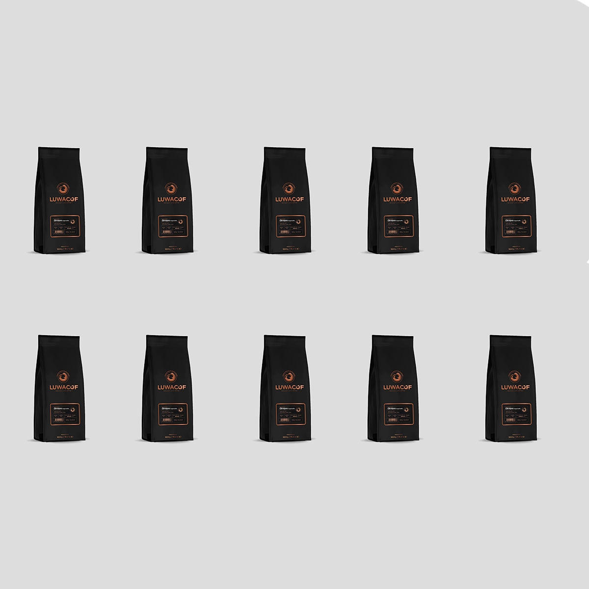 Luwacof Ethiopia Yirgacheffe Yöresel Kahve 10 Kg