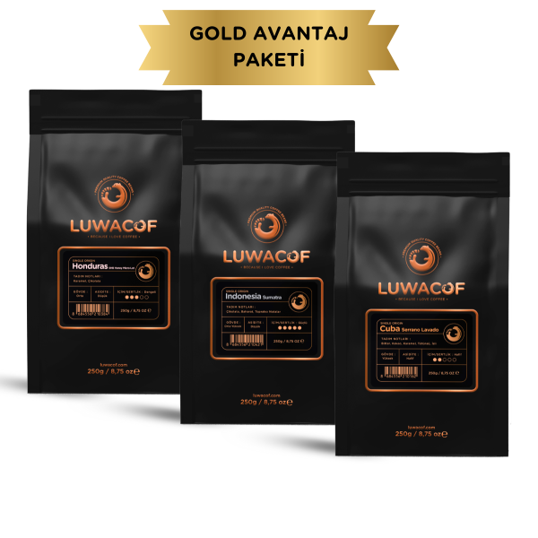 Luwacof Gold Avantaj Paketi 3x250gr